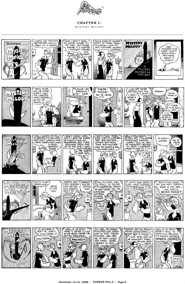 E. C. Segar's Popeye Vol. 6: "Me Li'l Swee' Pea" review
