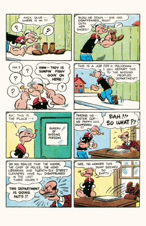 Popeye the Great ComicBook Tales by Bid Sagendorf review
