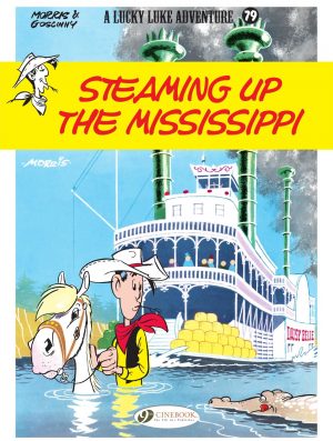 Lucky Luke: Steaming Up the Mississippi cover