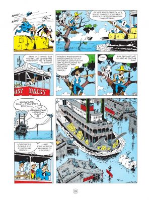 Lucky Luke Steaming up the Mississippi review