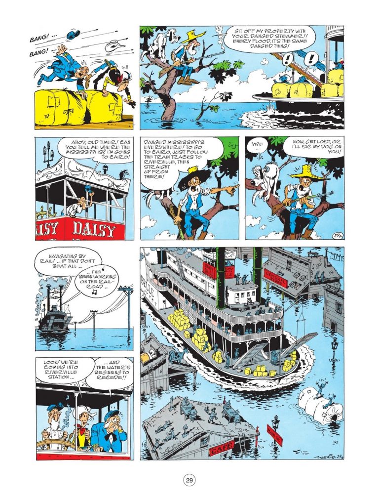 Lucky Luke: Steaming Up the Mississippi | Slings & Arrows