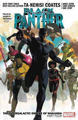 Black Panther: The Intergalactic Empire of Wakanda Part Four cover