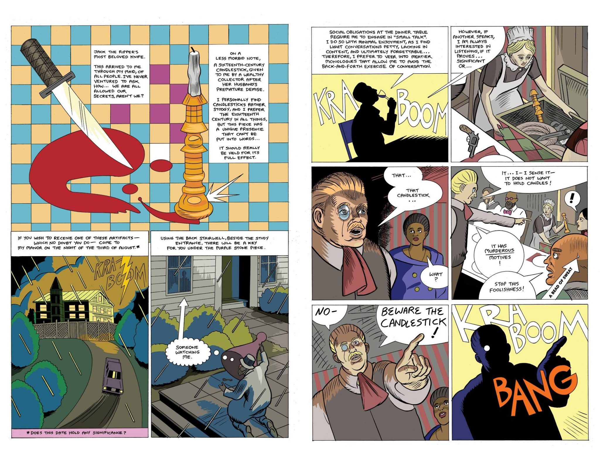 Clue Candlestick Slings & Arrows