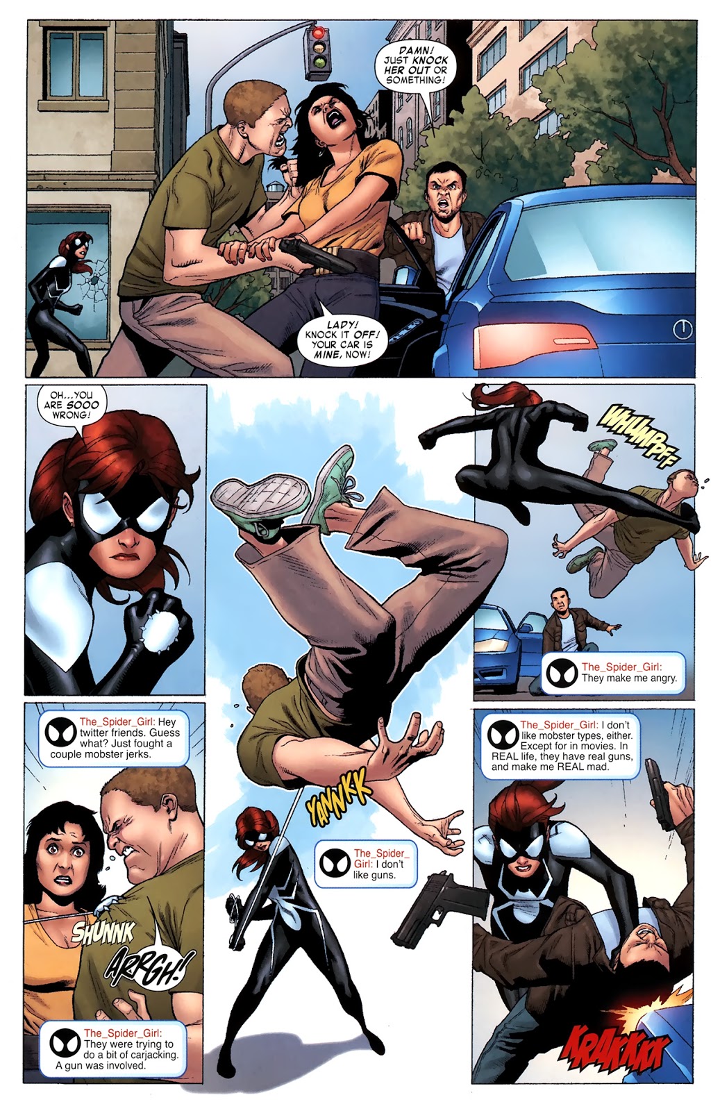 Spider-Girl Family Values review