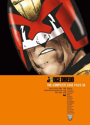 Judge Dredd: The Complete Case Files 36 cover
