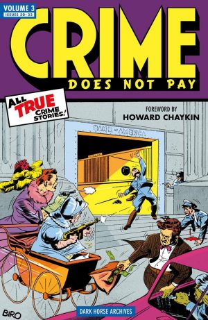 Dark Horse Archives: Crime Does Not Pay Vol. 3 cover