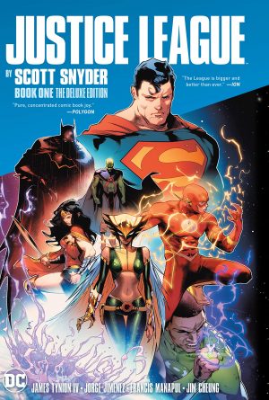 Justice League by Scott Snyder Book One: The Deluxe Editon cover