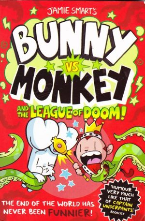 Bunny vs Monkey and the League of Doom! cover