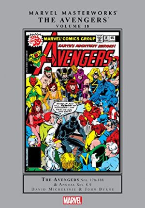 Marvel Masterworks: The Avengers Volume 18 cover