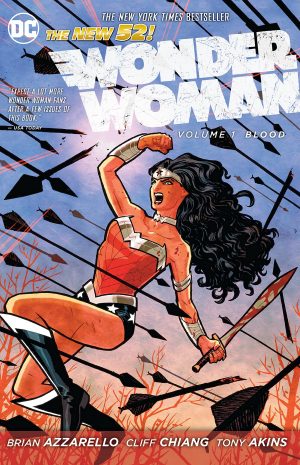 Wonder Woman Volume 1: Blood cover