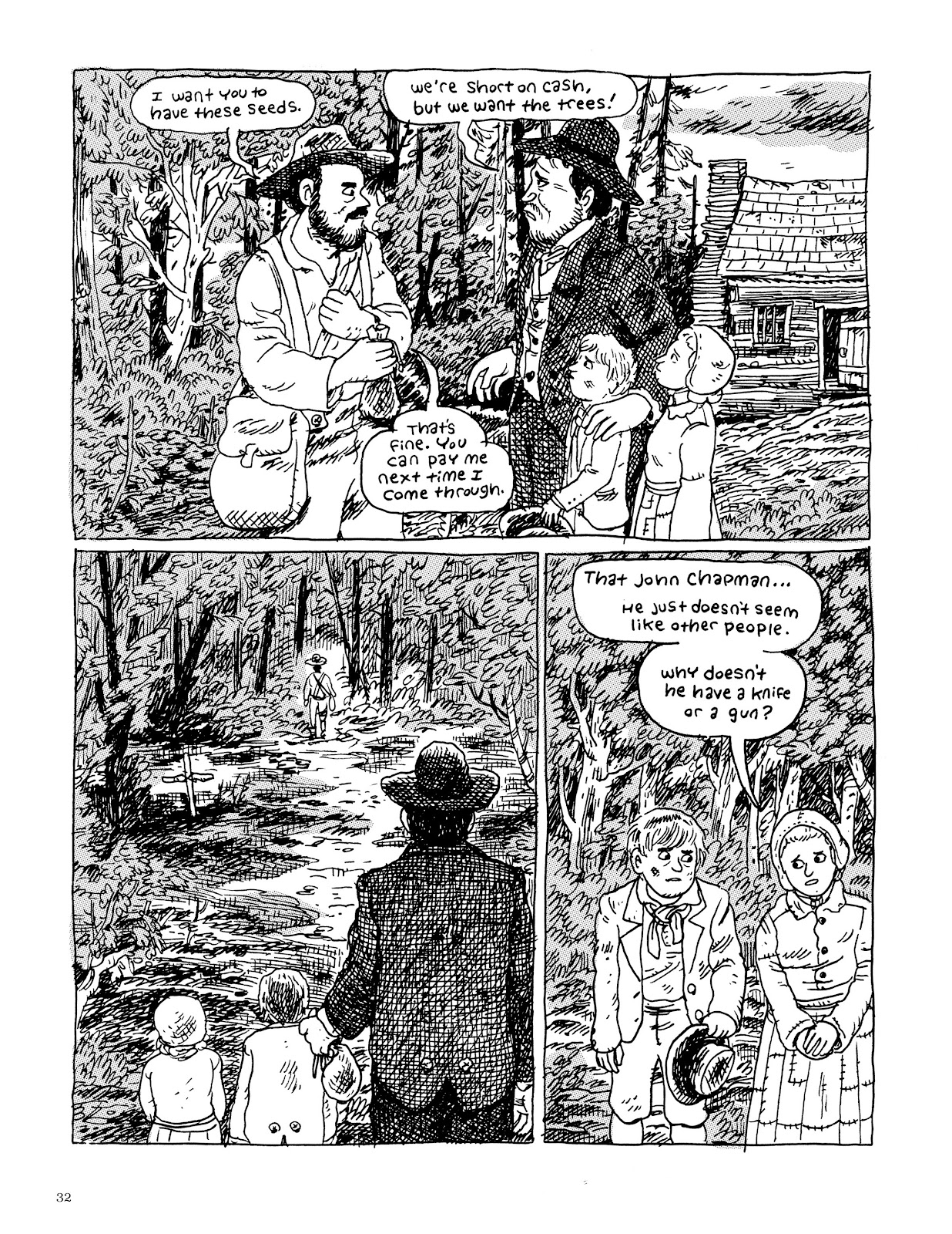 Johnny Appleseed graphic novel review