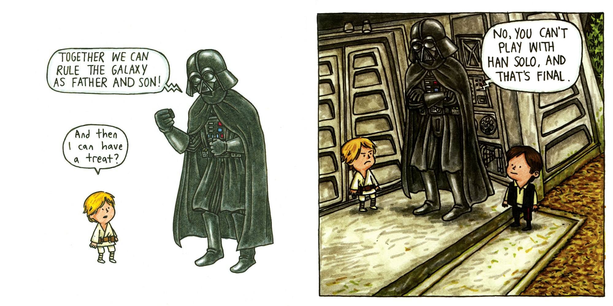 Darth Vader and Son review