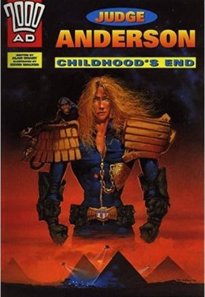 Judge Anderson: Childhood’s End cover
