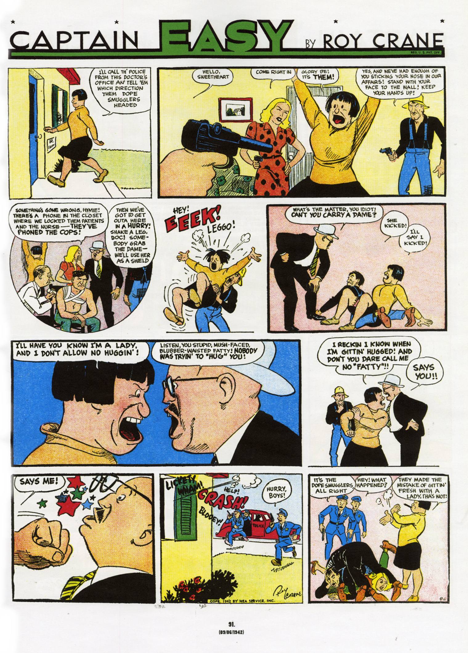 Captain Easy The Complete Sunday Newspaper strips review