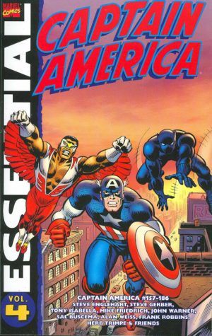 Essential Captain America Vol. 4 cover