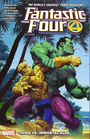 Fantastic Four: Thing vs. Immortal Hulk cover