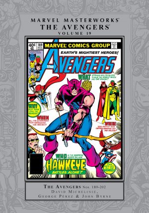Marvel Masterworks: The Avengers Volume 19 cover