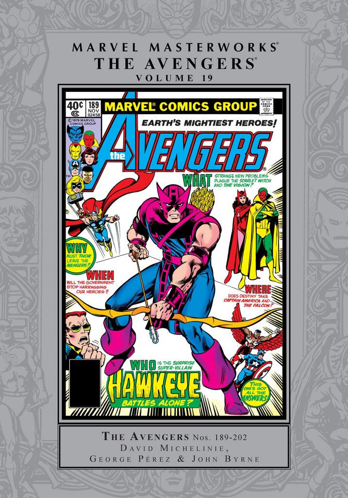 Marvel Masterworks: The Avengers Volume 19