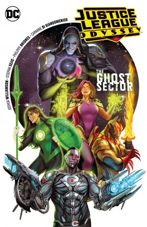 Justice League Odyssey Vol. 1: The Ghost Sector cover