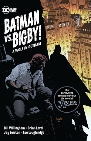 Batman vs. Bigby: A Wolf in Gotham cover