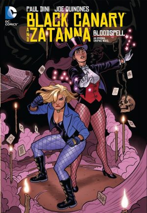 Black Canary and Zatanna: Bloodspell cover
