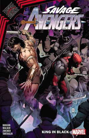 Savage Avengers: King in Black cover