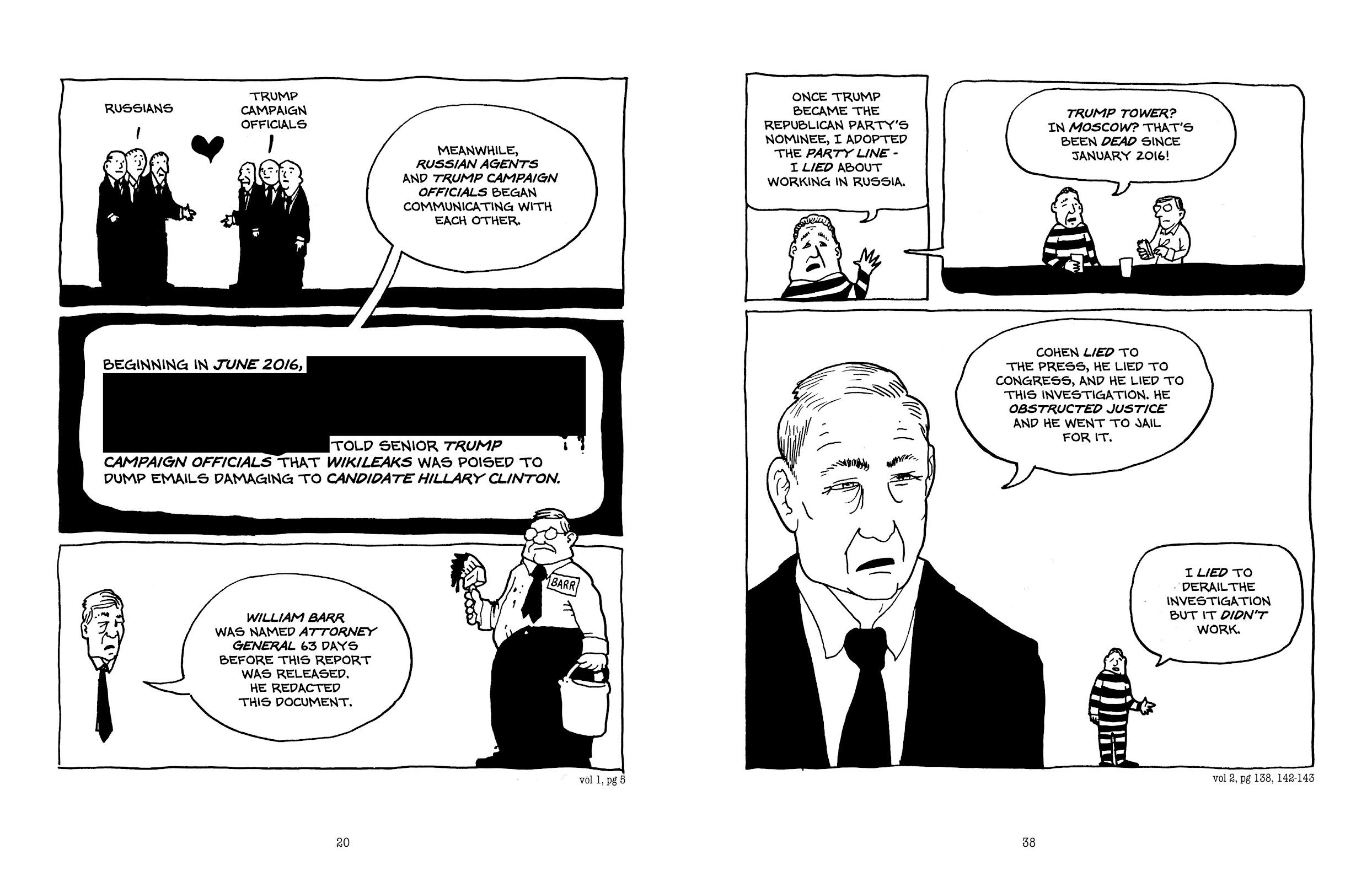 The Mueller Report graphic novel review