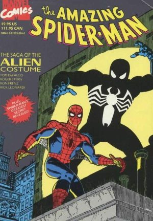 The Amazing Spider-Man: The Saga of the Alien Costume cover