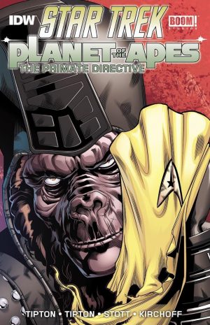 Star Trek/Planet of the Apes: The Primate Directive cover