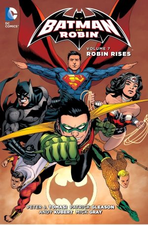 Batman and Robin Volume 7: Robin Rises cover