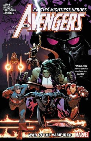 The Avengers: War of the Vampires cover