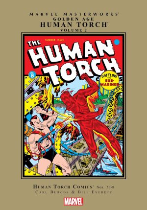 Marvel Masterworks: Golden Age Human Torch Volume 2 cover