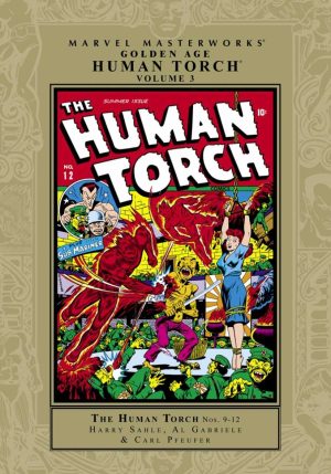 Marvel Masterworks: Golden Age Human Torch Volume 3 cover