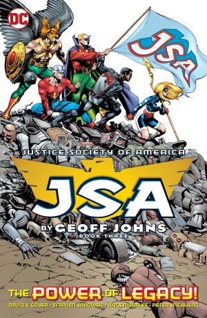 JSA by Geoff Johns Book Three cover