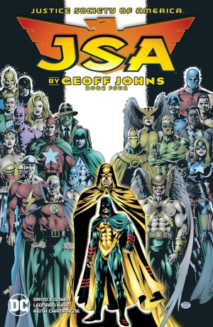 JSA by Geoff Johns Book Four cover