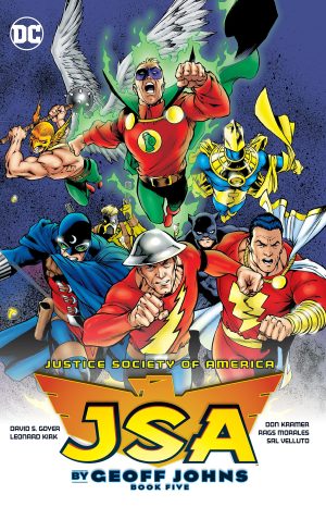 JSA by Geoff Johns Book Five cover