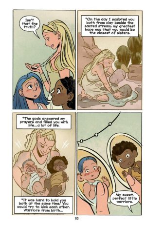 Diana and Nubia Princesses of the Amazons review