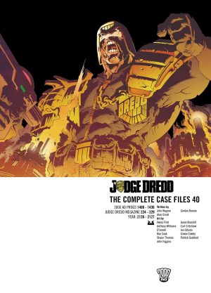 Judge Dredd: The Complete Case Files 40 cover