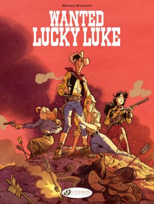 Wanted: Lucky Luke cover