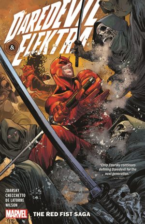 Daredevil & Elektra: The Red Fist Saga cover