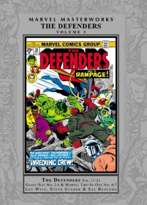 Marvel Masterworks: The Defenders Volume 3 cover