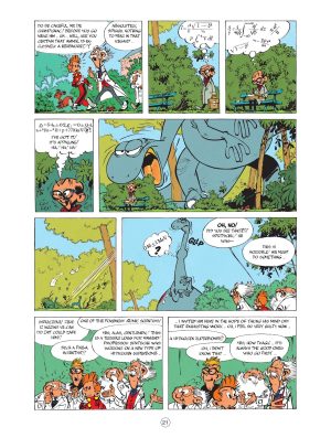 Spirou & Fantasio The Visitor From the Mesazoic review