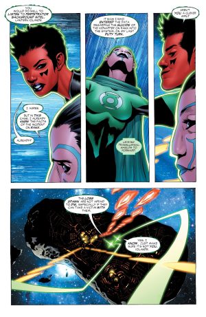 Green Lantern Corps The Dark Side of the Green review