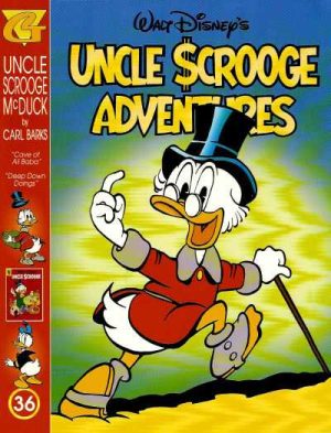 Uncle Scrooge Adventures by Carl Barks in Color 36 cover