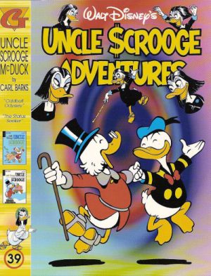 Uncle Scrooge Adventures by Carl Barks in Color 39 cover