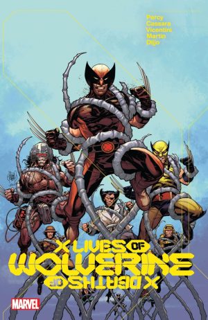 X Lives of Wolverine/X Deaths of Wolverine cover