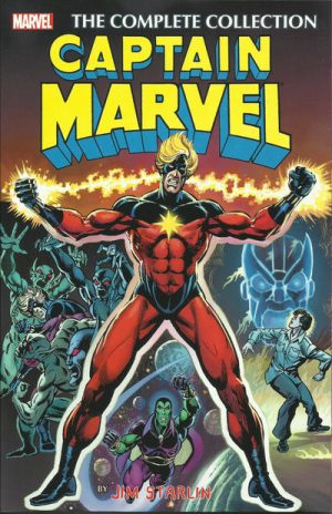 Captain Marvel: The Complete Collection by Jim Starlin cover