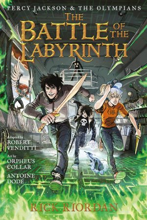 Percy Jackson and the Olympians: The Battle of the Labyrinth cover