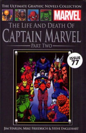 The Life and Death of Captain Marvel Part 2 cover