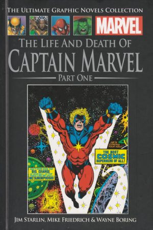 The Life and Death of Captain Marvel Part 1 cover